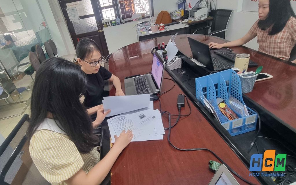 Đội ngũ chuyên gia pháp lý của công ty dịch thuật tại Tp. Hồ Chí Minh