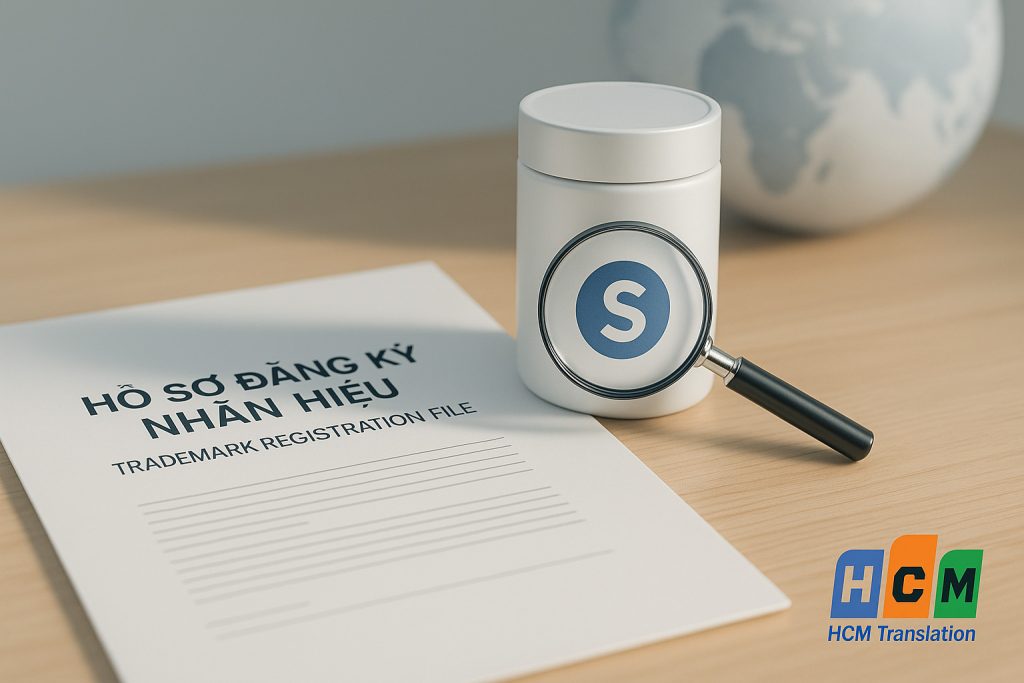 Dịch thuật hồ sơ đăng ký nhãn hiệu, bảo hộ thương hiệu quốc tế tại TPHCM.