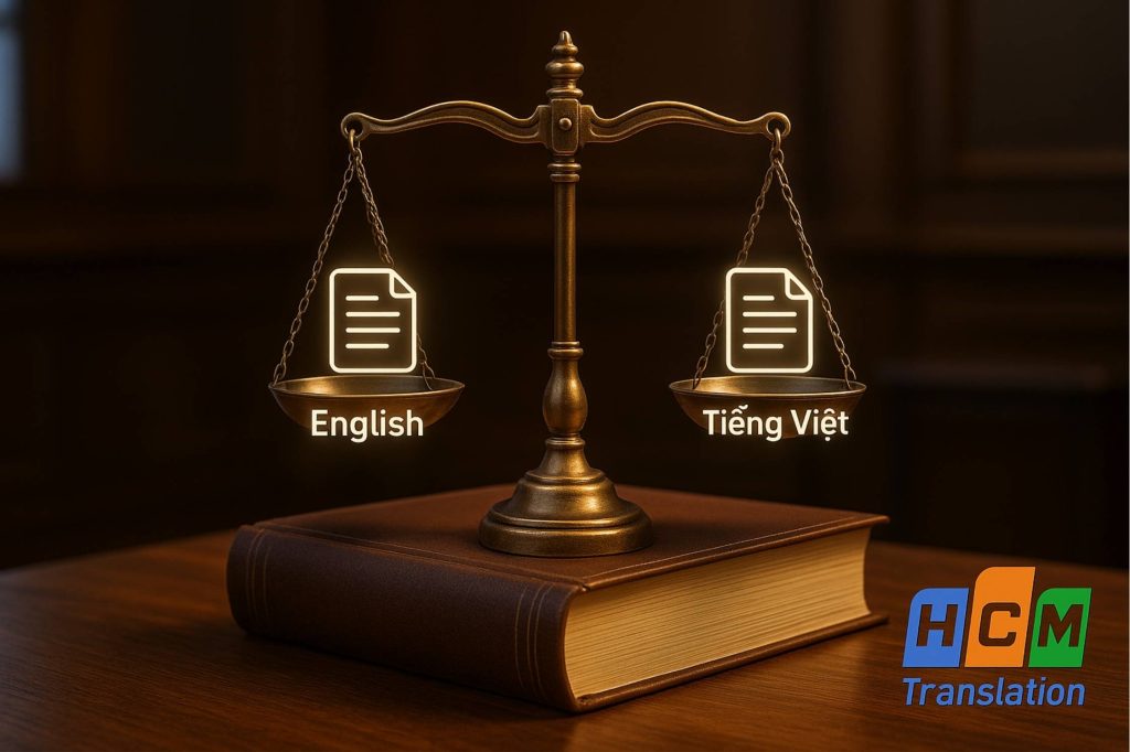 Dịch vụ dịch thuật pháp lý chuyên nghiệp, chính xác tại Tp. Hồ Chí Minh 