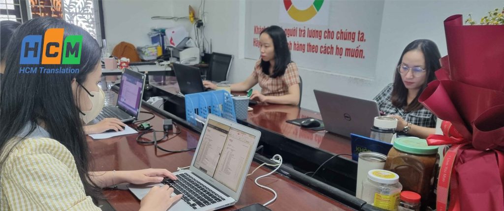Đội ngũ chuyên gia pháp lý của công ty dịch thuật tại Tp. Hồ Chí Minh