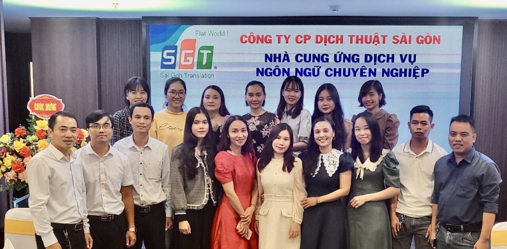 Dịch vụ dịch thuật tiếng Anh chuyên nghiệp cho CVPM Quang Trung và Quận 12.