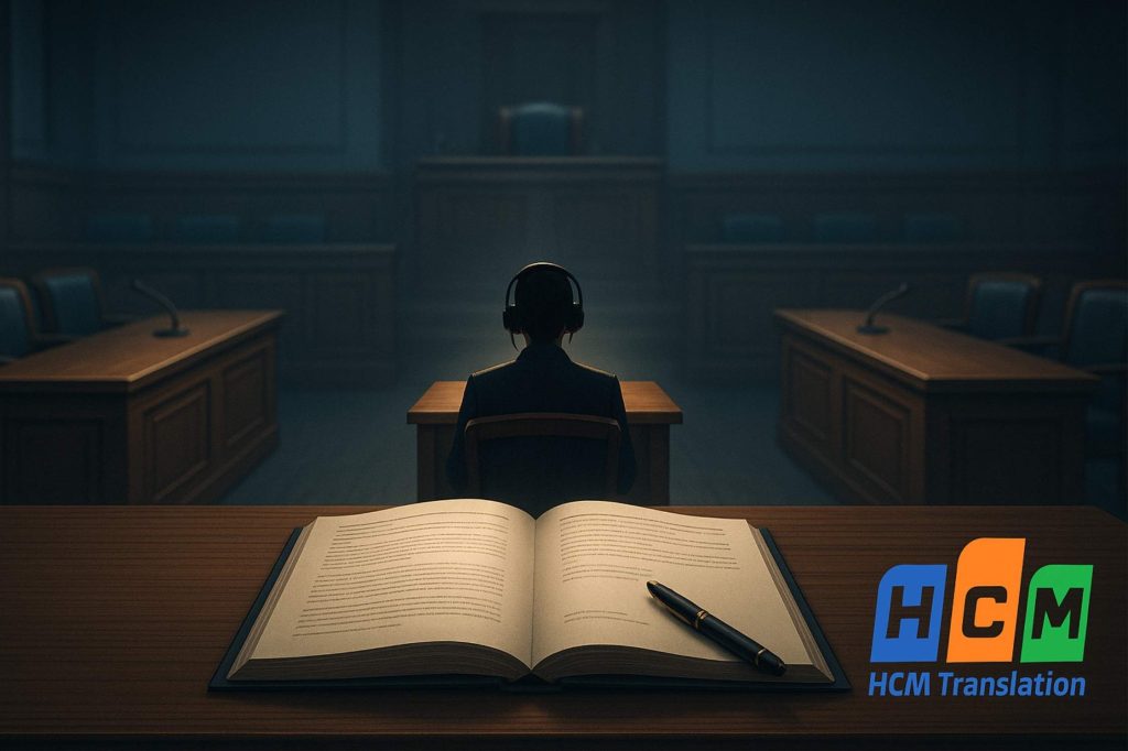 Phiên dịch viên tòa án cam kết trung lập và chính xác tại Tp. Hồ Chí Minh