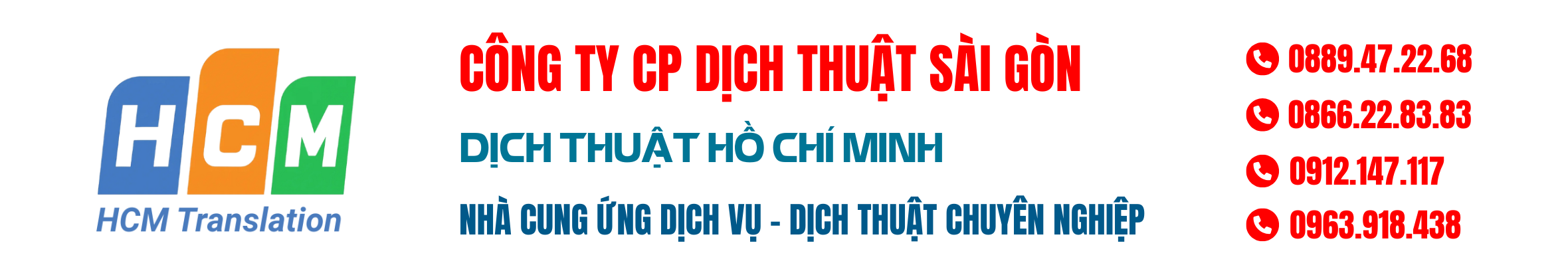 Dịch thuật Hồ Chí Minh 