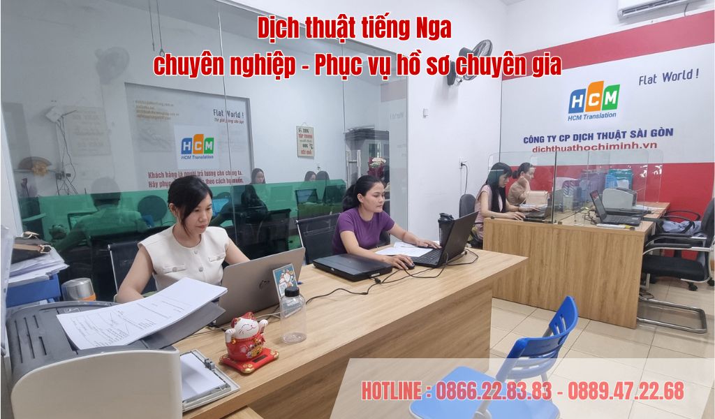 Dịch thuật tiếng Nga chuyên nghiệp – Uy tín khẳng định thương hiệu, chuẩn xác trong từng thuật ngữ.