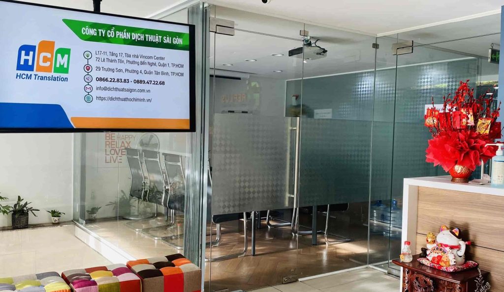 Văn phòng dịch thuật chuyên nghiệp, sẵn sàng dịch vụ cho mọi đối tác toàn cầu.