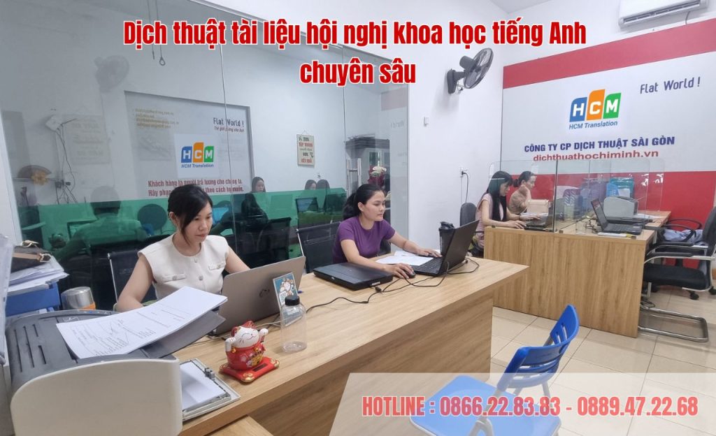 Dịch thuật tài liệu hội nghị khoa học tiếng Anh – Chìa khóa thành công tại diễn đàn quốc tế